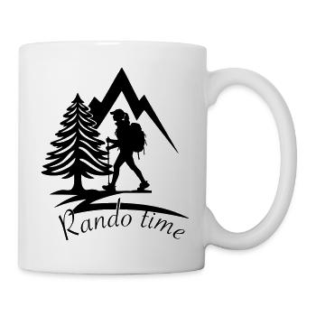 RANDO TIME  - Mug blanc - blanc - Droite