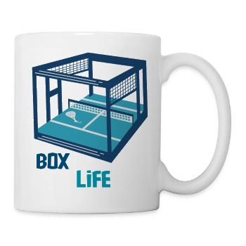 Box Life Court Padel - Mug - white - Right