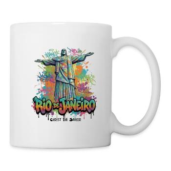 Christus der Erlöser - Wächter über Rio - Tasse - Weiß - Rechts
