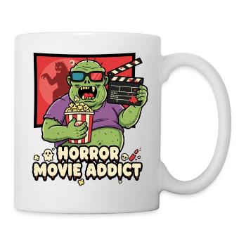Zombie Cinema Popcorn Addict - Mug - white - Right