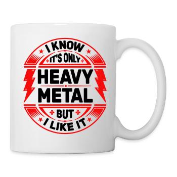 It's Only Heavy Metal - Mug - white - Right