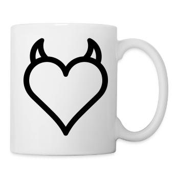 Demon Heart - Mug - white - Right