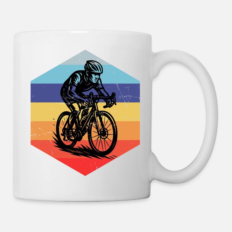 Style vélo de route pour toutes les occasions - Mug blanc - blanc