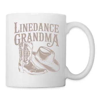 Line Dance Granny Western Look - Mug - white - Right