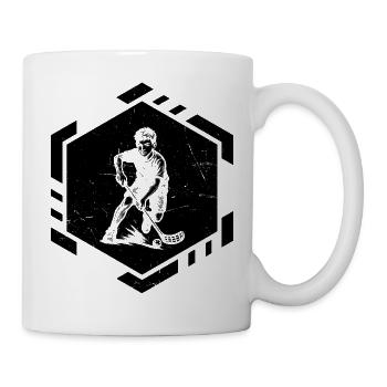 Déclaration pour tout le floorball - Mug blanc - blanc - Droite