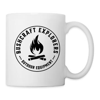 Bushcraft Explorers Outdoor Survival Design - Mug - white - Right