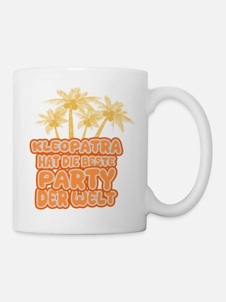 Geschenk für Kleopatra - Tasse - Weiß