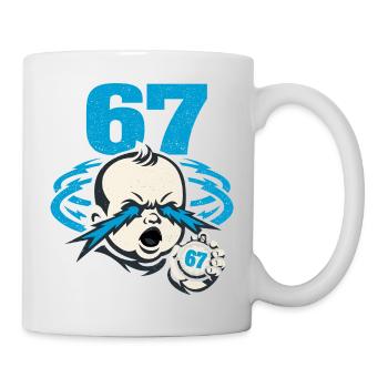 67 Six Seven - Gen Z - Mug - white - Right