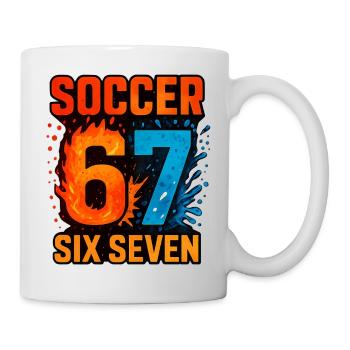 Soccer 67 | Six Seven - Mug - white - Right