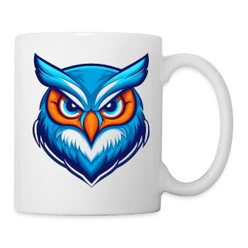 Blue Owl Esports Mascot Logo - Mug - white - Right