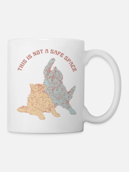 DAS IST KEIN SICHERER ORT - Tasse - Weiß