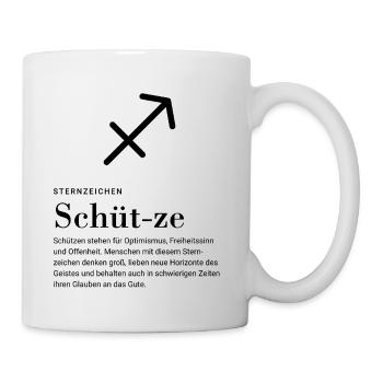 Zodiac sign Sagittarius - Mug - white - Right