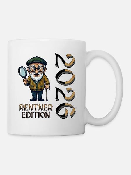 Rentner Detektiv Edition - Tasse - Weiß