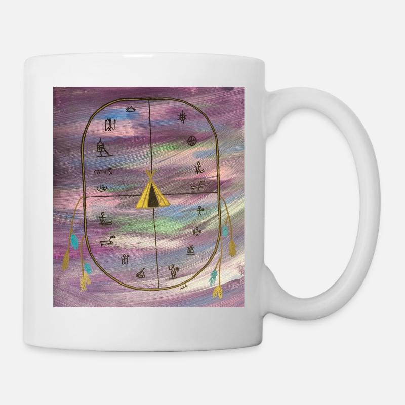 Tambour de cérémonie - Mug blanc - blanc