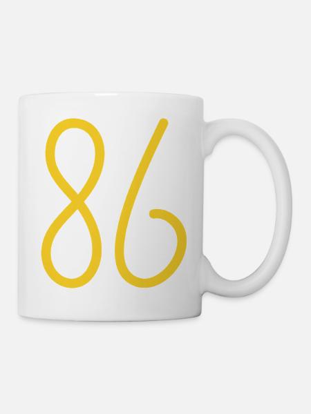 86 - Tasse - Weiß