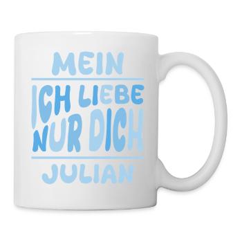 Mann Julian - Tasse - Weiß - Rechts