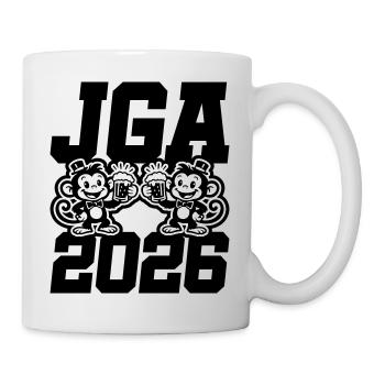 Jga 2026 Bachelor Party Monkeys - Mug - white - Right
