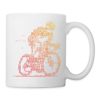 Super cadeau pour vélo de route - Mug blanc - blanc - Droite