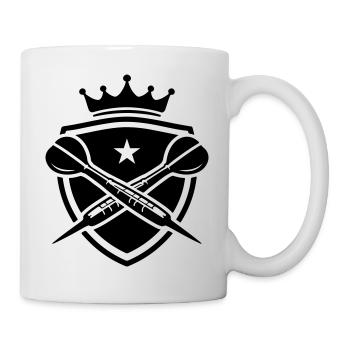 Blason de fléchettes Fléchettes - Mug blanc - blanc - Droite