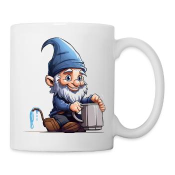 GnomePotterBlue - Mug blanc - blanc - Droite