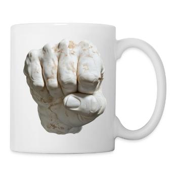 Fixed Fist Marble Look - Mug - white - Right
