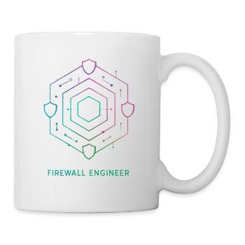 Firewall-Ingenieur – Cybersicherheit - Tasse - Weiß - Rechts
