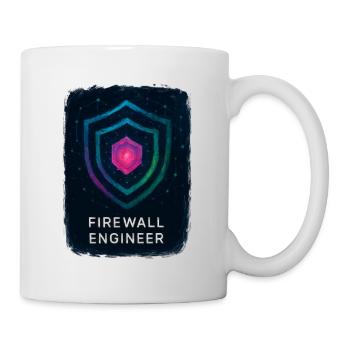 Firewall-Ingenieur – Cybersicherheit - Tasse - Weiß - Rechts