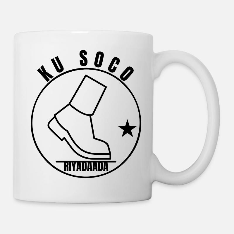 Ku Soco Riyadaada Somali Dream Chaser Tee - Mug - white