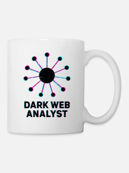 Dark-Web-Analyst – Cybersicherheit - Tasse - Weiß