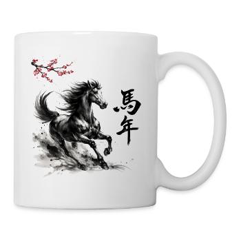 Chinese Year of the Horse 2026 - Mug - white - Right