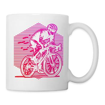 Ein Must Have für echte Rennrad - Tasse - Weiß - Rechts