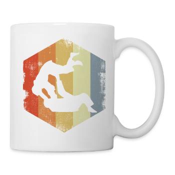 Vintage Judo Fighter - Mug - white - Right