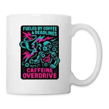 Télétravail - télétravailleur - Full Remote - Mug blanc - blanc - Droite