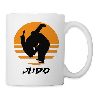 Judo - Tasse - Weiß - Rechts