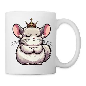 Chinchilla Chinchillas Chinchillabesitzer Nagetier - Tasse - Weiß - Rechts