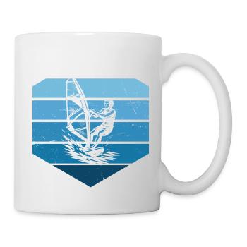 Windsurfing style for every occasion - Mug - white - Right