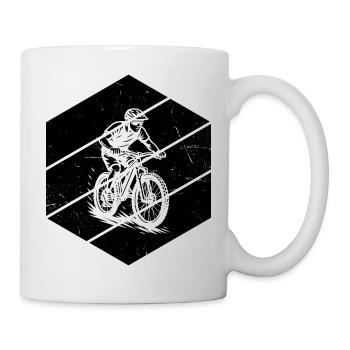Une inspiration cool pour le VTT - Mug blanc - blanc - Droite