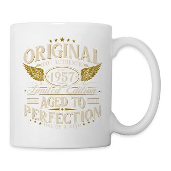 Original 1957 Vintage Retro Birthday Gift - Mug - white - Right