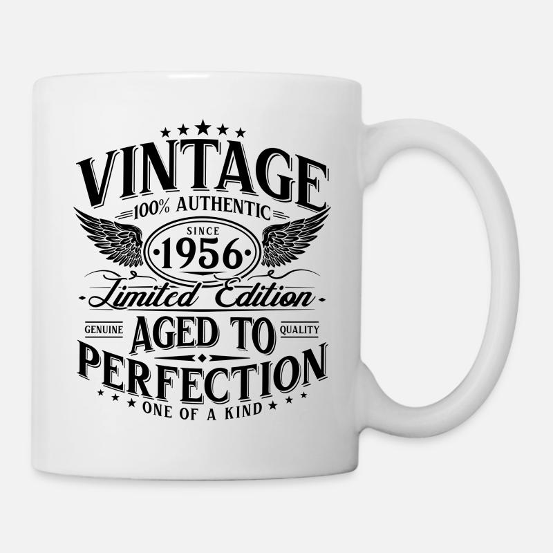 1956 Vintage 70th Birthday Retro Gift - Mug - white