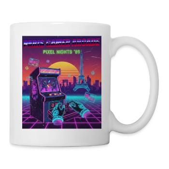 Paris Cyber Gamer - Mug blanc - blanc - Droite