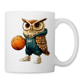 Basketball Owls - Mug - white - Right