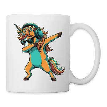 Jeux vidéo Gamer Licorn Magical Horse Art - Mug blanc - blanc - Droite