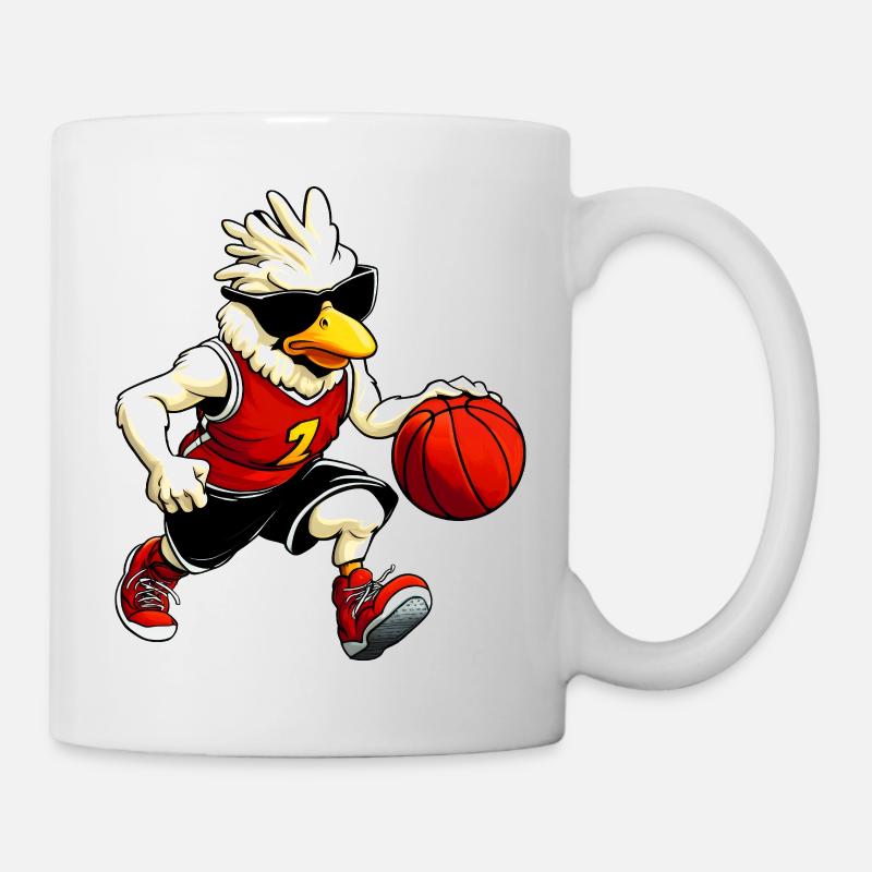 Basketball Chicken - Mug - white