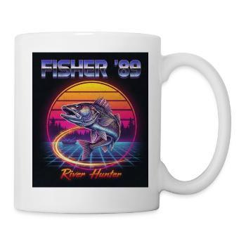 River Hunter - Mug blanc - blanc - Droite