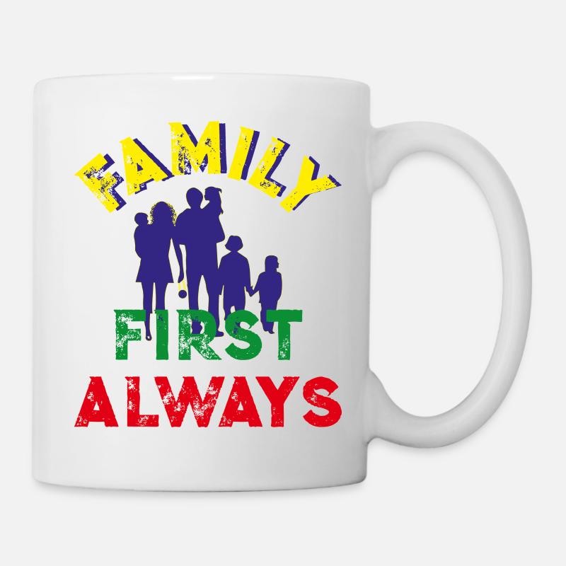 Family First Always  - Mug - white