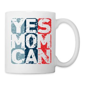 Yes Mom Can - Mug - white - Right