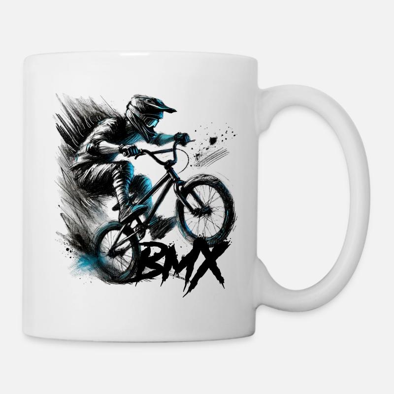 BMX - Mug blanc - blanc