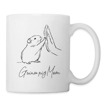 Guinea pig Mom - Tasse - Weiß - Rechts