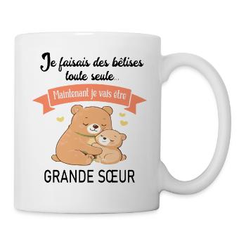I was doing stupid things on my own - Mug - white - Right