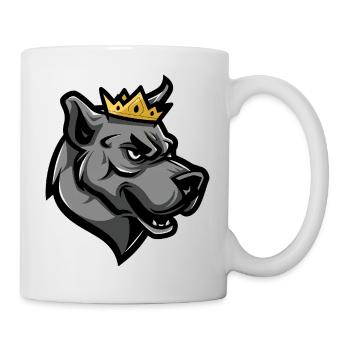 Couronne de chien Kangal - Mug blanc - blanc - Droite